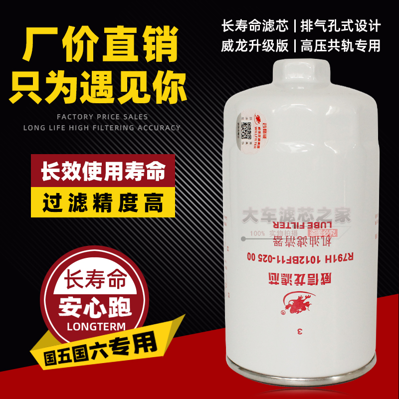 威信龙机滤芯1012BF11-02500便装