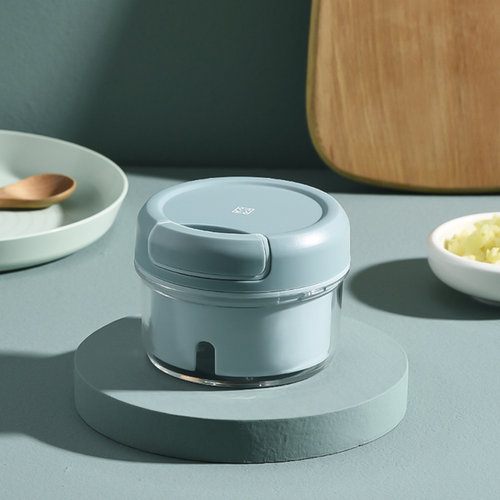 厨房多功能切菜器手动剁辣椒切菜机婴儿辅食拉蒜搅蒜泥剁菜绞肉机