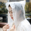 骑行雨服 成人户外徒步旅行便携式 全身防暴雨男女款 一次性雨衣长款