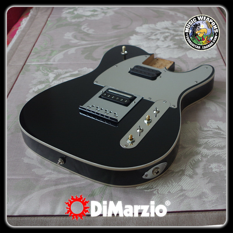 吉他拾音器电路改装定制升级案例Squier J5 John5 DiMarzio DP228