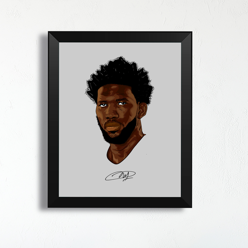 球迷实木相框相框哈登周边