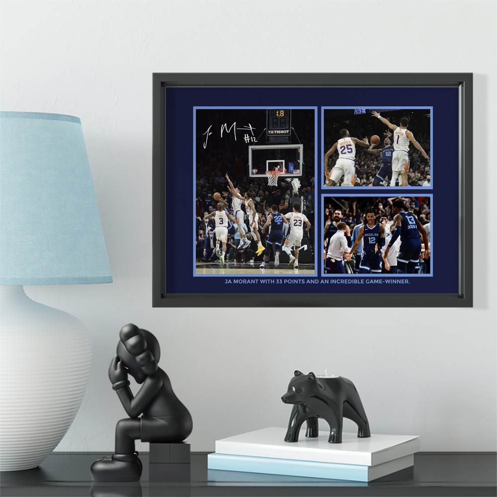 灰熊莫兰特反绝杀太阳纪念相框