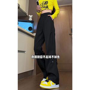 D-A232-HK9370-P38春秋季休闲裤美式复古直筒裤男士图片