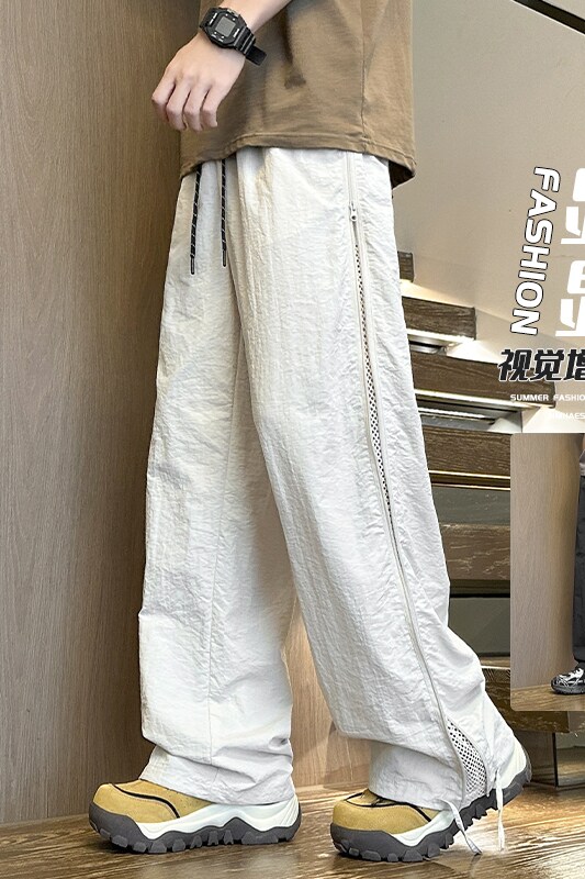 抖音/升级尼龙面料/侧拉链裤子男运动休闲裤HK9580-P40-控69,男装休闲裤,电商A232