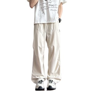 2026年春季新款男士休闲裤直筒显瘦显高宽松大码通勤男裤HK9651图片