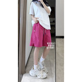 玫红色