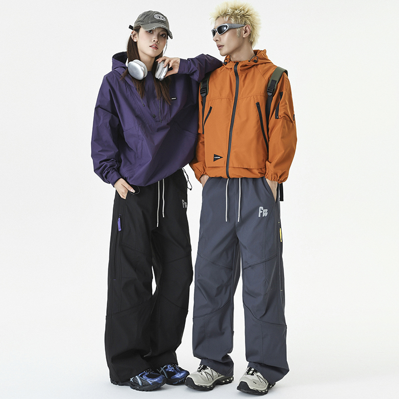 抖音/三防加绒冲锋裤男女同款登山裤冬季HK9688-特P40-控89.9，男装卫衣，电商A232