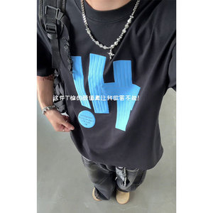 抖音直播主推/260克纯棉/夏季宽松印花短袖T恤/HT501-特批25，男装T恤，电商A232