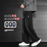 D-A232-YHK9527-P45-松紧腰牛仔2025秋冬新款男直筒裤子，男装牛仔裤，电商A232