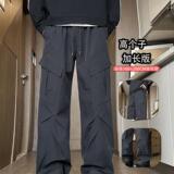 D-A232-HK9555-P40秋冬季美式直筒休闲裤男士宽松阔腿裤，男装休闲裤，电商A232
