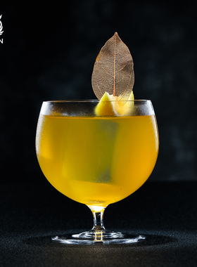 DWF07 CRISON酒吧传奇水晶玻璃矮脚鸡尾酒杯啤酒果汁饮料超薄商用