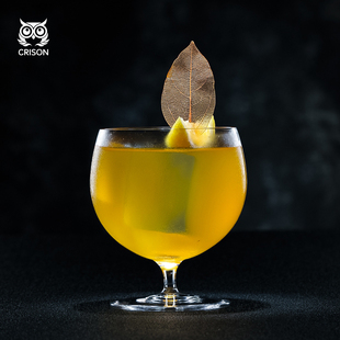DWF07 CRISON酒吧传奇水晶玻璃矮脚鸡尾酒杯啤酒果汁饮料超薄商用