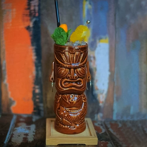 Легенда бара Ti -Хейл Кубок Гавайи Тики Кубка Керамика Тики Керамическая Кубка Тики