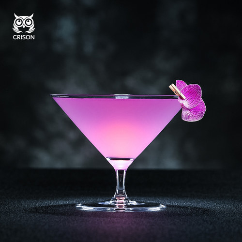 柯瑞森矮脚马天尼鸡尾酒杯