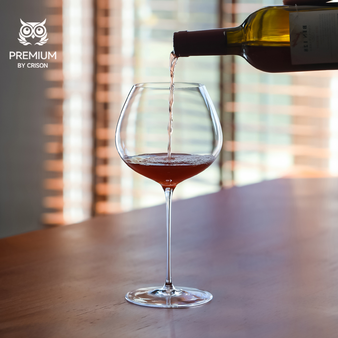 CRISON水晶红酒杯优雅大肚套装