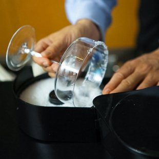 酒吧传奇 糖边盒玛格丽特鸡尾酒盒收纳盒 吧台用具调酒三层盐边盒