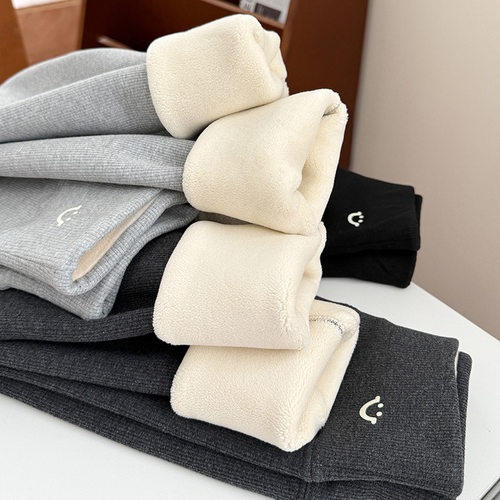 特厚高腰一条过冬大弹力打底裤