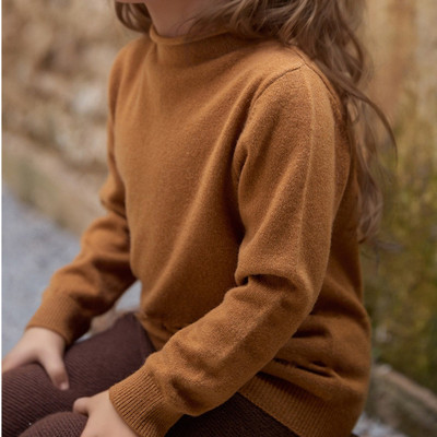 洋气男孩女孩软糯细毛线羊毛衫