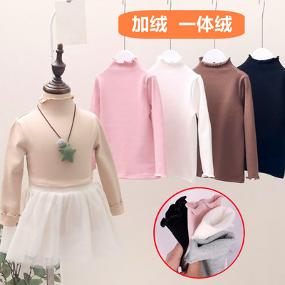 2025新款内搭一体薄绒加厚打底衫