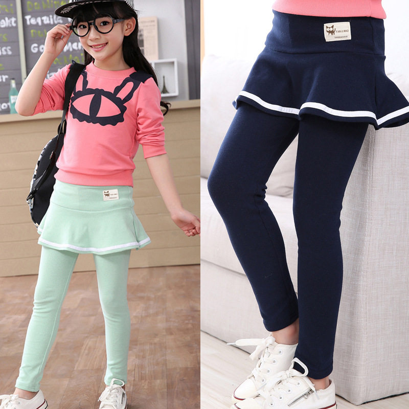 Pantalon fille en coton - Ref 2062207 Image 1