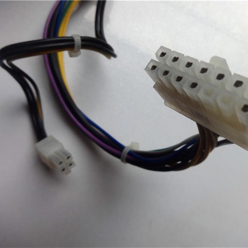 联想 启天 m6400 m640e m6330 m6300 m6380 主板电源14针+4针 14p