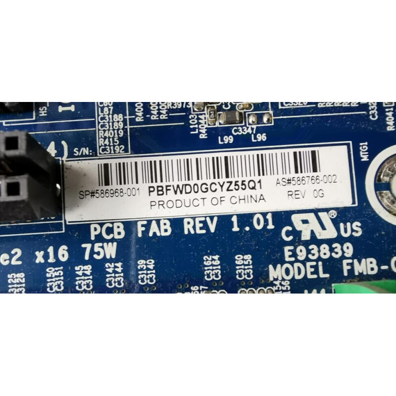 拆机Z400 X58主板 1366针工作站主板586968-00M1 586766-002 现货