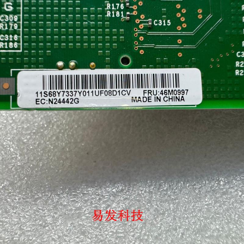 IBM X3650M3 16盘位 SAS扩展卡RAID卡46M0997带硬盘背板 送全套线