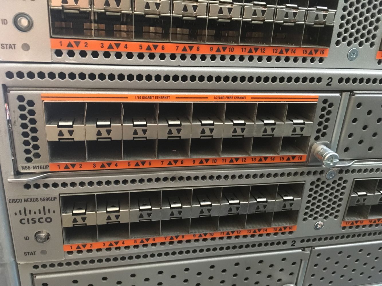 思科 Cisco N55-M16UP 用于N5K系列交换数据中心交换机16口板卡