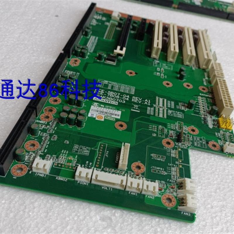 研华PCE-5B07 PCE-5B07-04 PCE-7B08-04 REV.A1 工控机底板实物图
