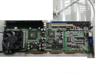 IB780 如图 广积工控机主板 外延键盘接口 送CPU内 7162VE