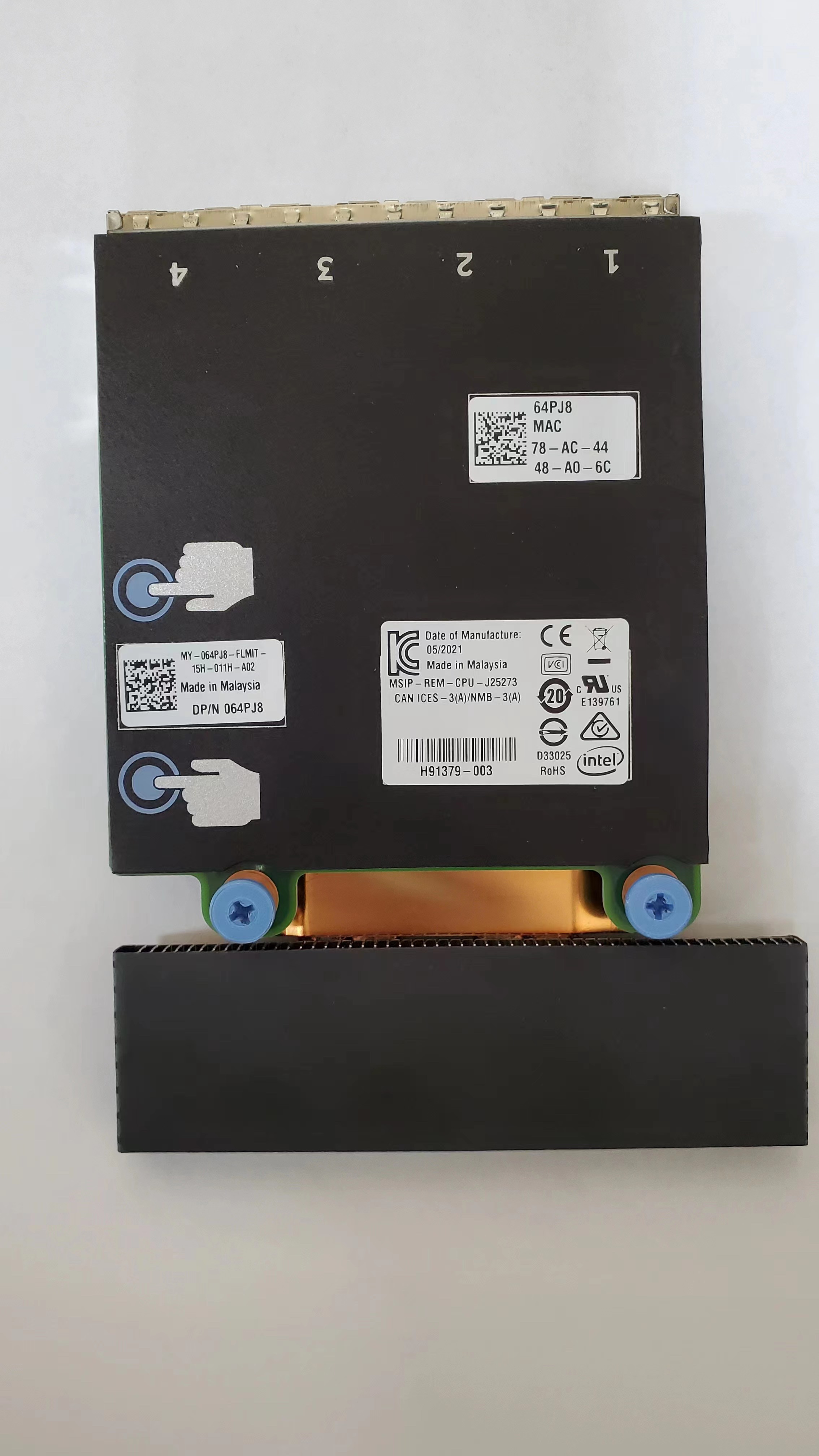 全新原厂r740 r740xd X550四口万兆电口网卡10G现货64PJ8