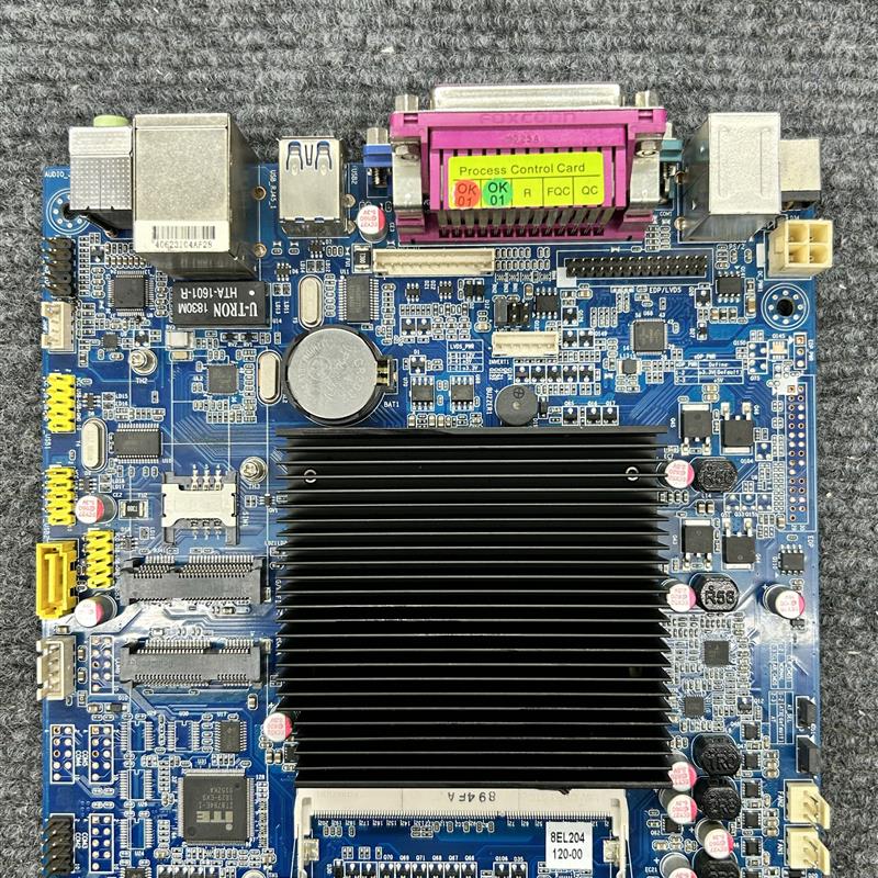 收银机工控主板GM-J1800D12-E2-J V1.2/J1800工控主板/LVDS显示