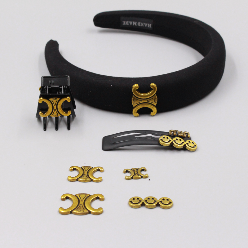 西吻合金发夹发箍材料贴片