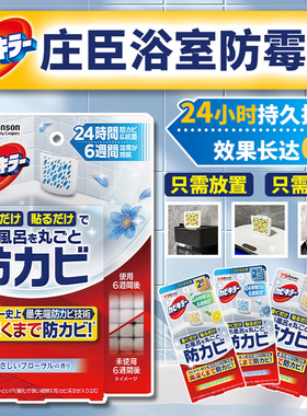 日本Johnson庄臣除霉剂浴室卫生间墙体瓷砖缝隙去黑增白防霉神器
