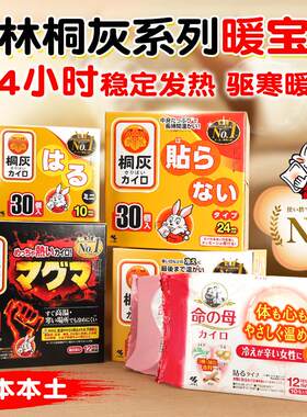 日本桐灰暖宝宝发热保暖贴