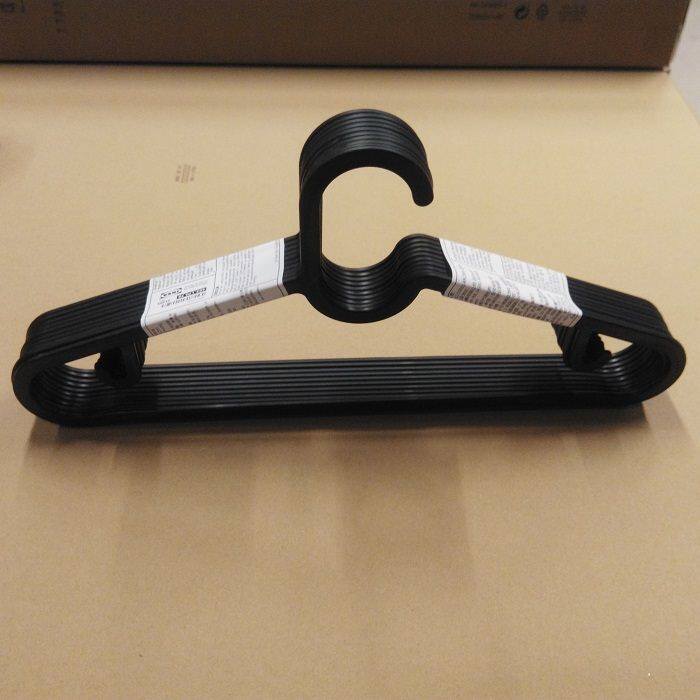 IKEA 正品代购宜家晒衣架   埃斯汀衣架10件套塑料晾衣架
