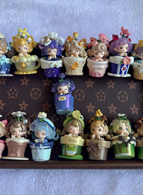 正版sweet Emilya沫沫酱奇迹花园系列潮玩车摆件可爱女孩手办盲盒