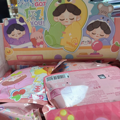 新品少量现货正版拆盒拆袋wendy抓住你了系列萌粒超可爱手办