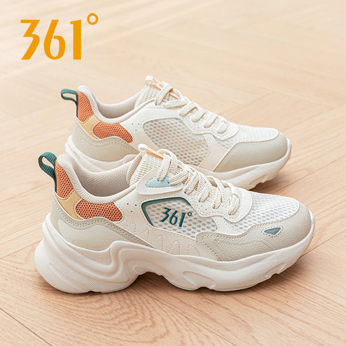 361运动鞋女网鞋厚底休闲鞋