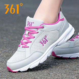 361女鞋运动鞋冬季透气网面休闲鞋女款官方旗舰不累脚软底跑步鞋