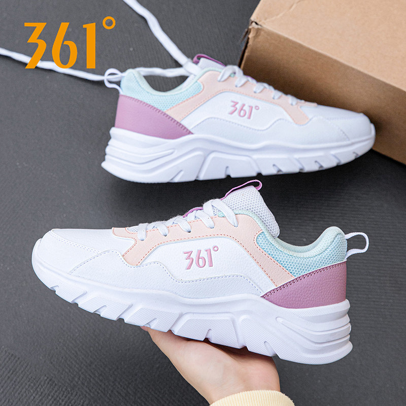 361度运动鞋女休闲老爹鞋