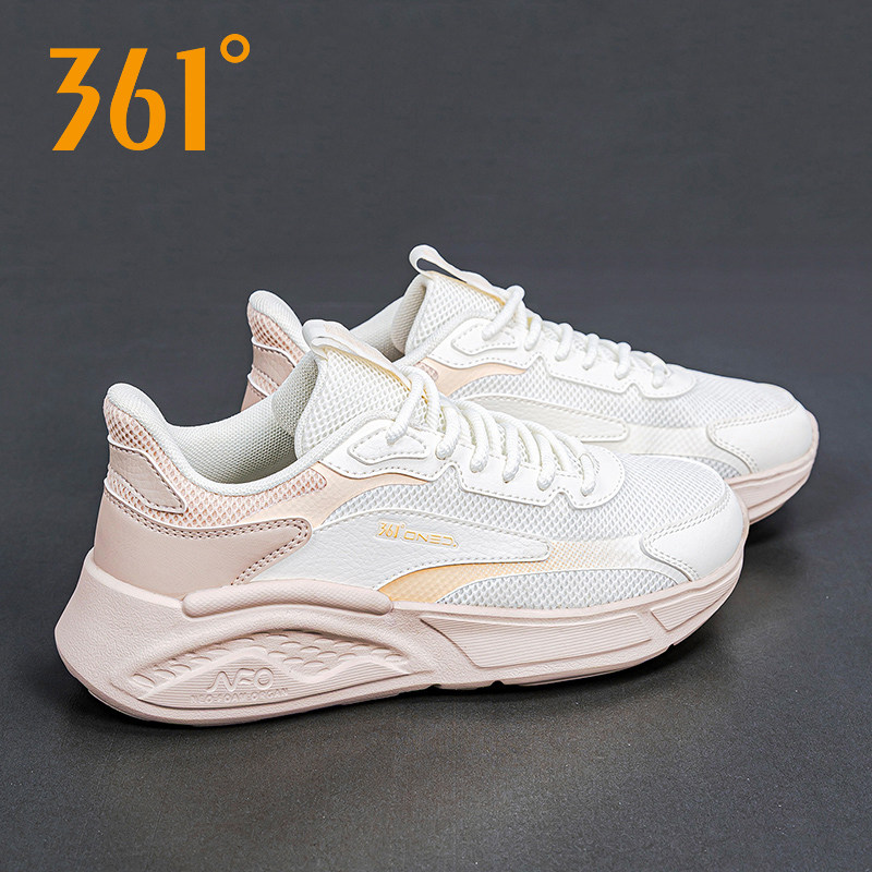 361女鞋正品运动鞋2026新款透气休闲网鞋官方旗舰软底女款跑步鞋