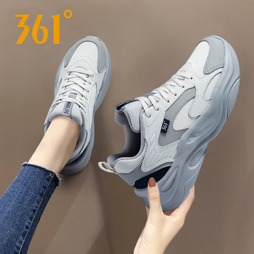 361度运动鞋女休闲老爹鞋