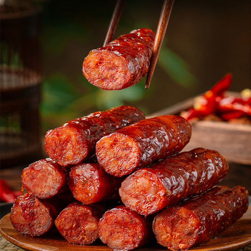 镇坪特产麻辣香肠陕西安康农家自制柴火烟熏五花腊肉腊肠500g真空,粮油调味/速食/干货/烘焙,香肠/腊肠/烤肠,淘宝优惠券,粉丝福利购,淘宝优惠卷