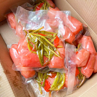 陕西岚皋特产酸辣豇豆蒜台混合泡萝卜传统老坛发酵酸脆下饭泡菜