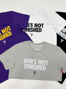 2025年夏季新款科比男子运动篮球休闲宽松透气白搭棉T恤短袖