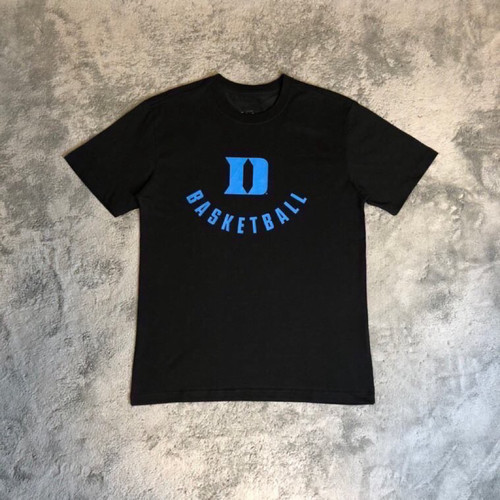 美国大学NCAA 蓝魔杜克大学DUKE男子篮球运动速干投篮短袖TEE T恤