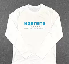 New Season Warm-Up Hornets Basketball Casual Quick-Dry American-Style Shooting Training Long-Sleeve T-Shirt