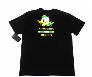 俄勒冈大学 鸭子ducks运动篮球速干训练美式投篮宽松T恤短袖