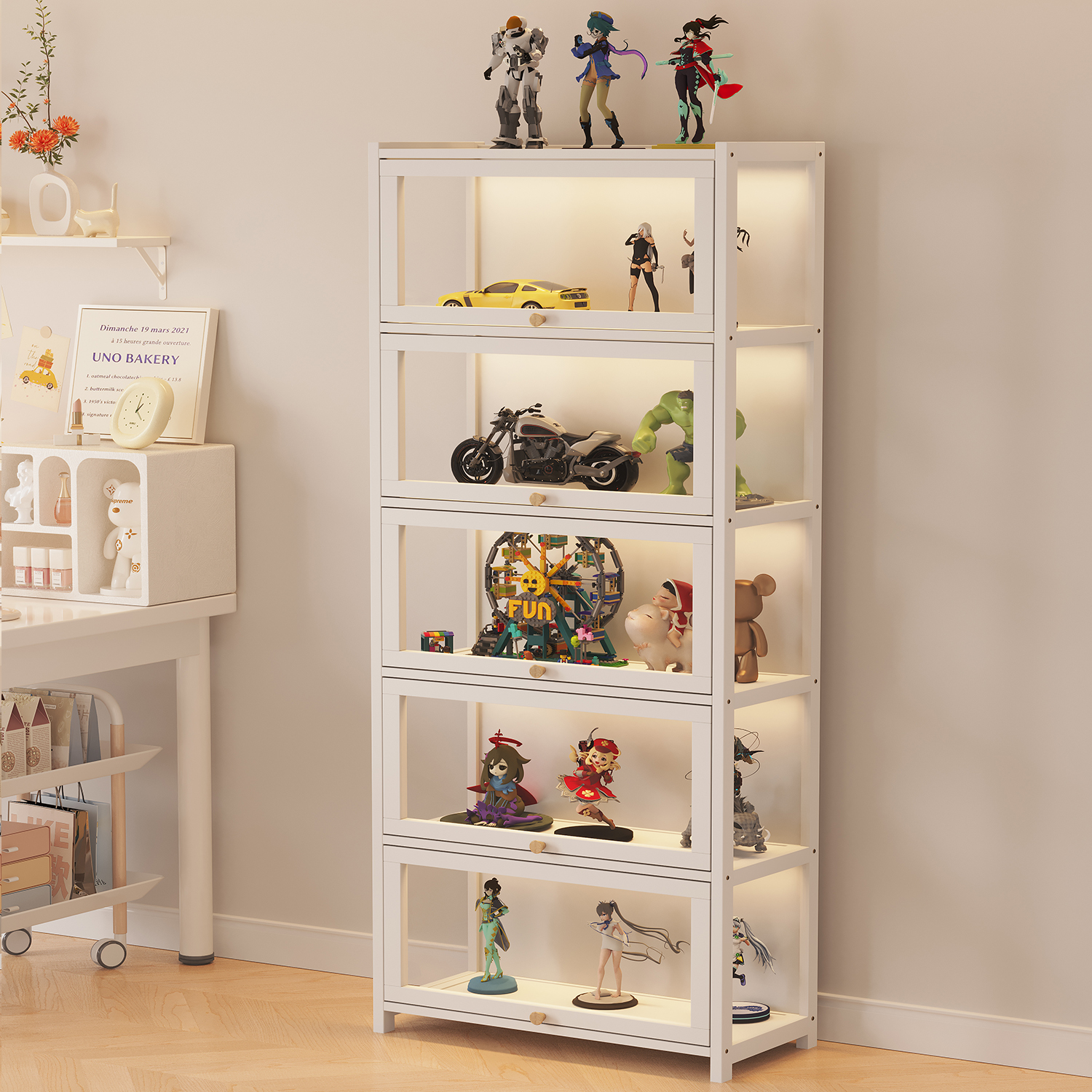 手办柜亚克力展示柜陈列柜